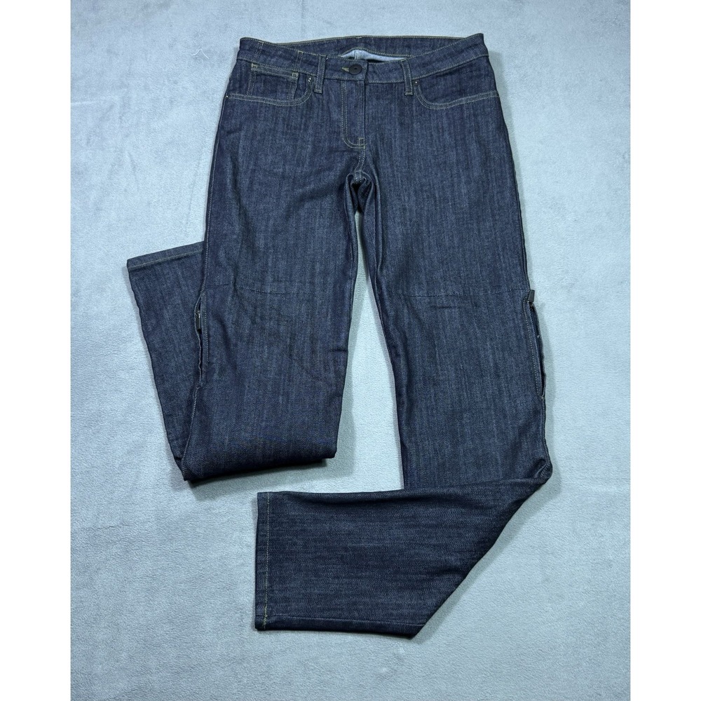 Dainese Motorcycle Jeans Womens 28x33 Slim Lady Tex Trouser Reinforced Knee USA